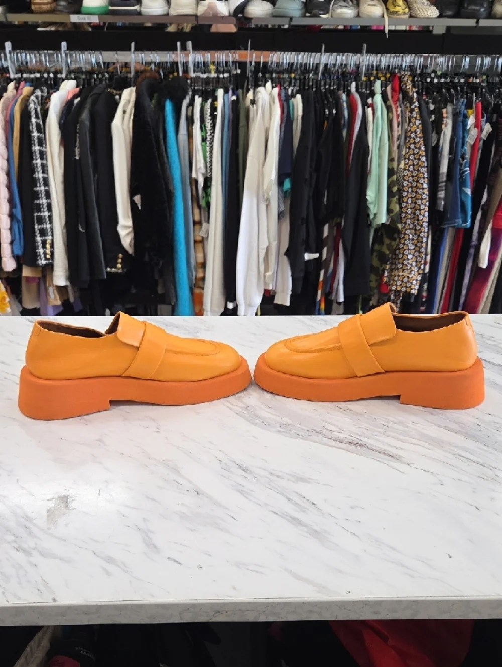 Marcella NYC bold orange